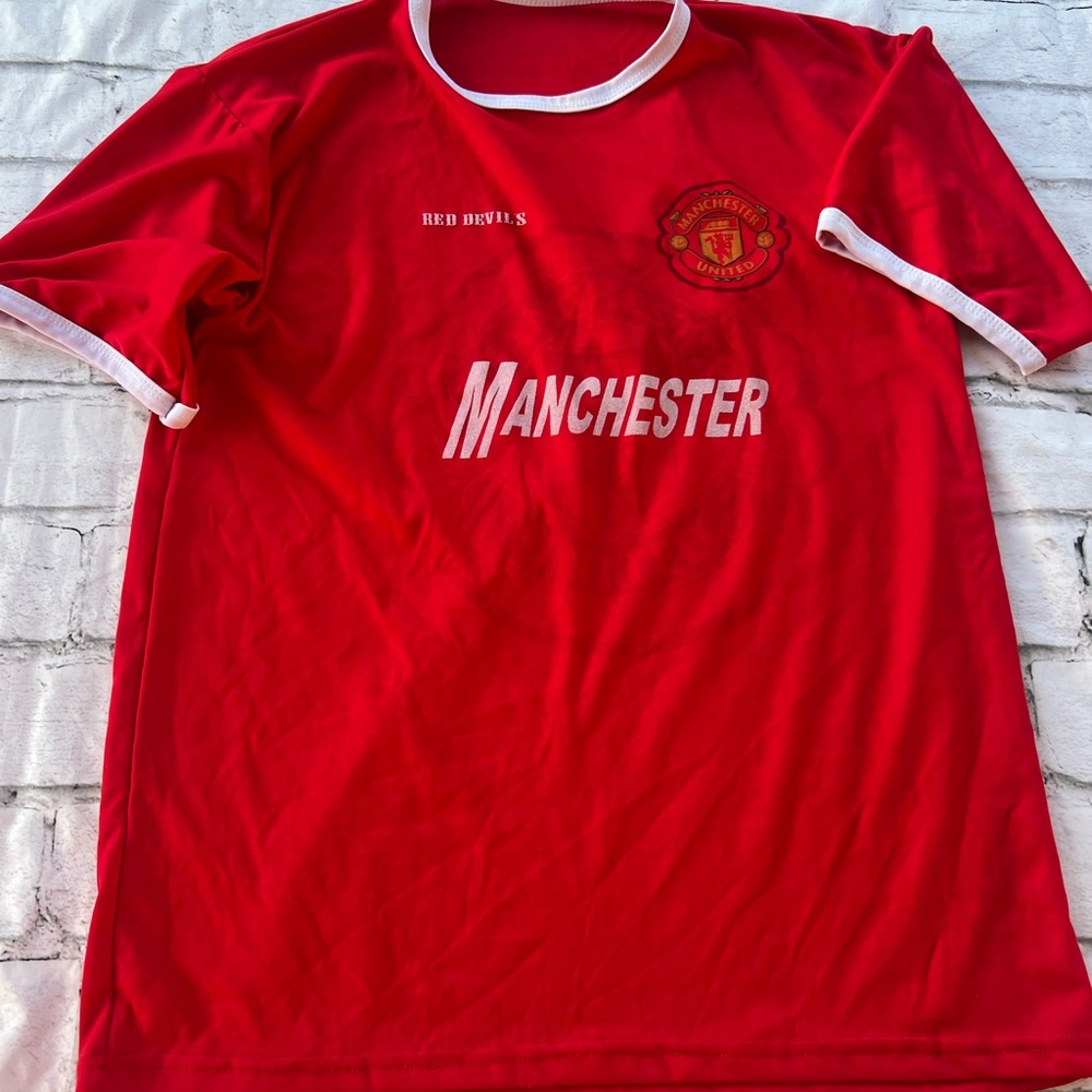 Red Manchester T-Shirt